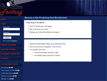Tablet Screenshot of boxofficefantasy.com